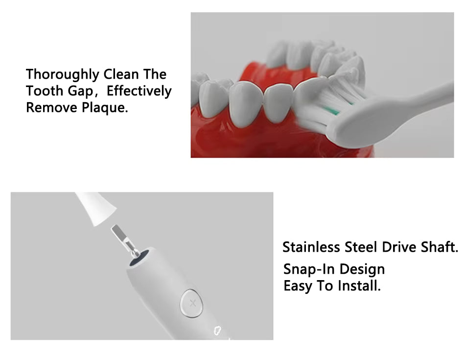 Smart Sonic Whitening Dupont Soft Brush Rechargeable Silent Electric Toothbrush