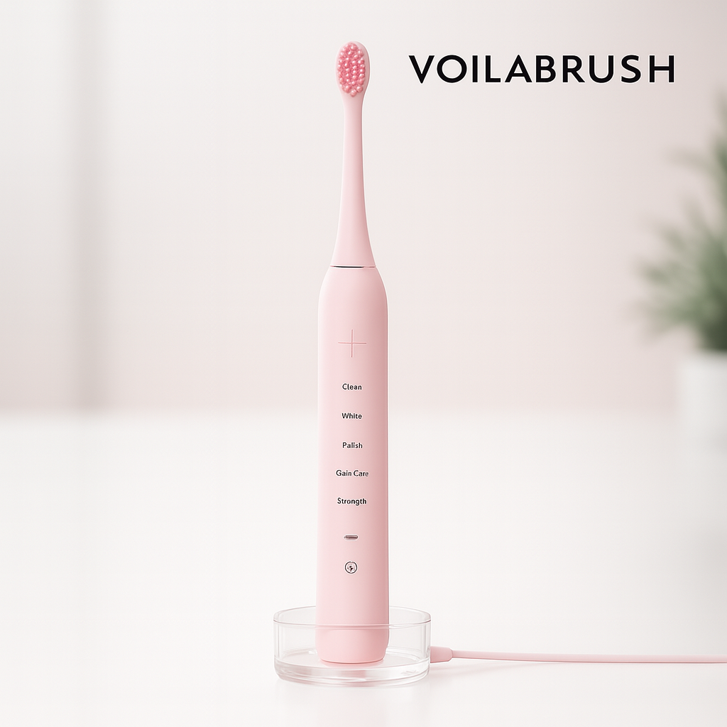 Smart Sonic Whitening Dupont Soft Brush Rechargeable Silent Electric Toothbrush