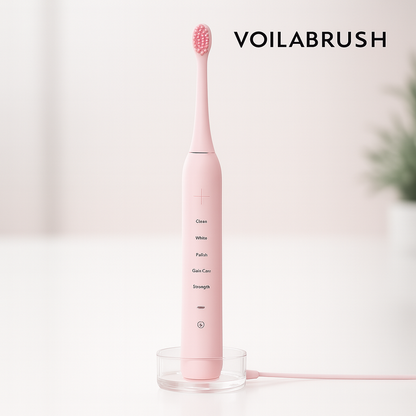 Smart Sonic Whitening Dupont Soft Brush Rechargeable Silent Electric Toothbrush